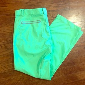 Nike DriFit lime green golf pants